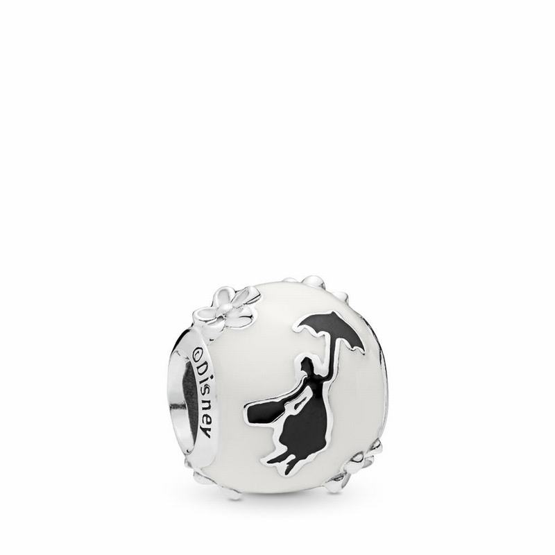 Pandora Australia Disney Mary Poppins’ Silhouette Charm - Sterling Silver | WHCSLD720